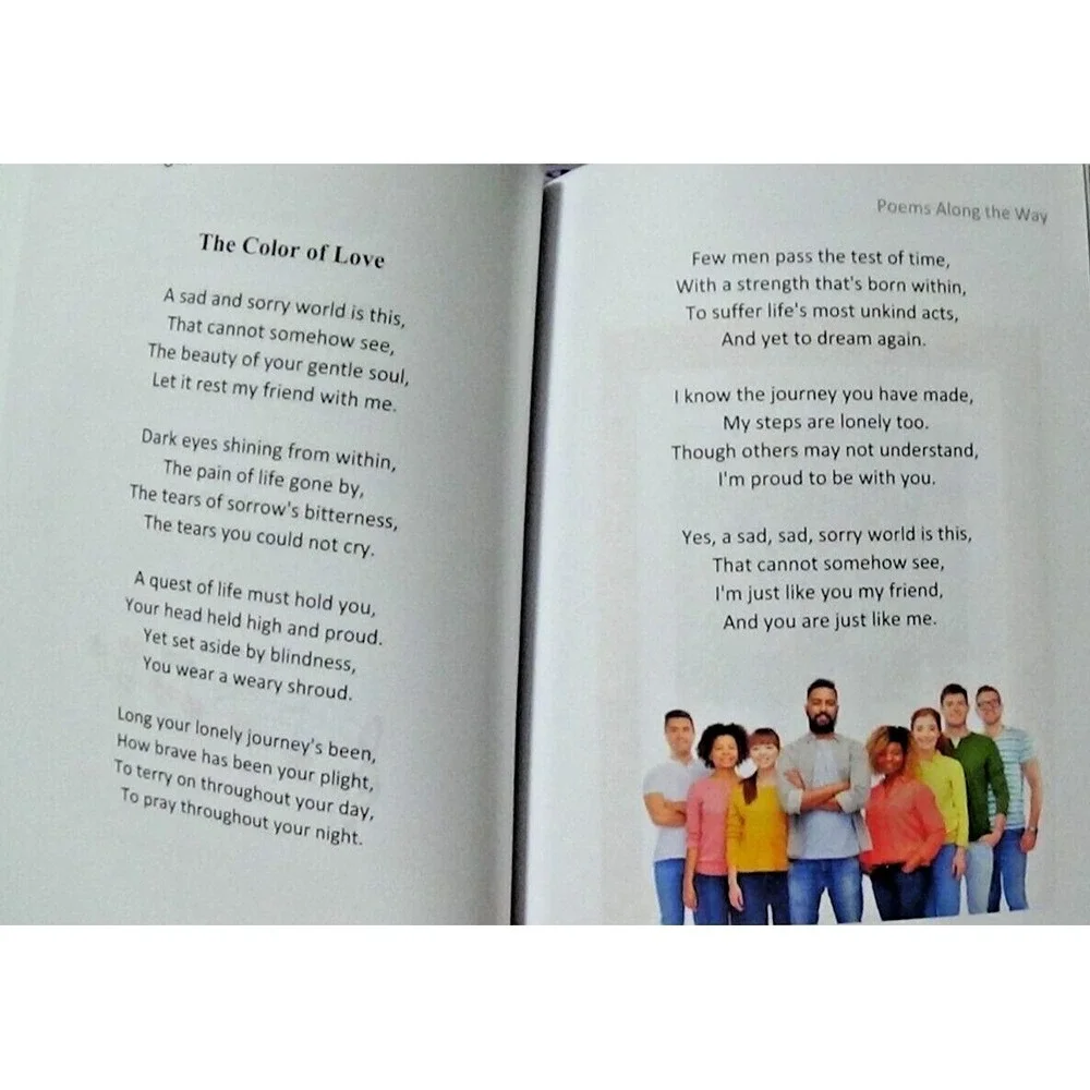 Poems Along the Way: Claudia's   Paperback - Poetry - Signed